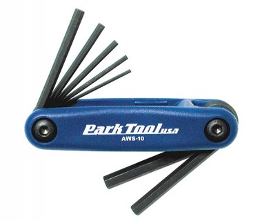 Park Tool AWS-10C Fold-Up Allen Key Multi Tool