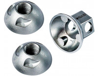 Pinhead Solid Axle Wheel Lock Set (Two Locking Nuts)