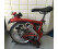 Brompton M6L Folding Bike (2021) w/ Extd Seatpost Red Fold 2
