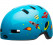 Bell Lil Ripper Children's Helmet (2020) Space Gloss Light Blue Front Left