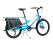 Yuba Kombi Cargo Bike (2020) Blue Rear Angle View